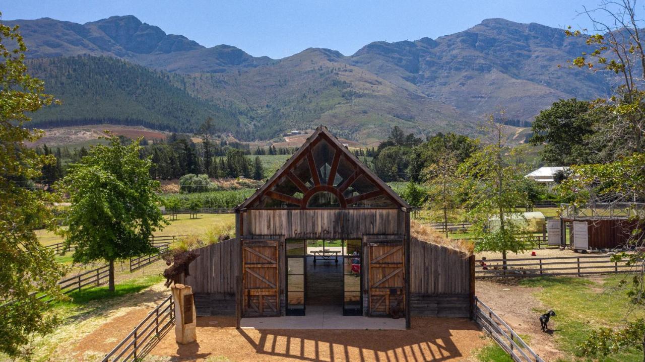 Designer Farm Cottage On Farm Franschhoek Kültér fotó